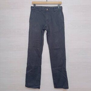 Vineyard Vines Men's Gray Flat Front Chino Breaker Pant size 28x32